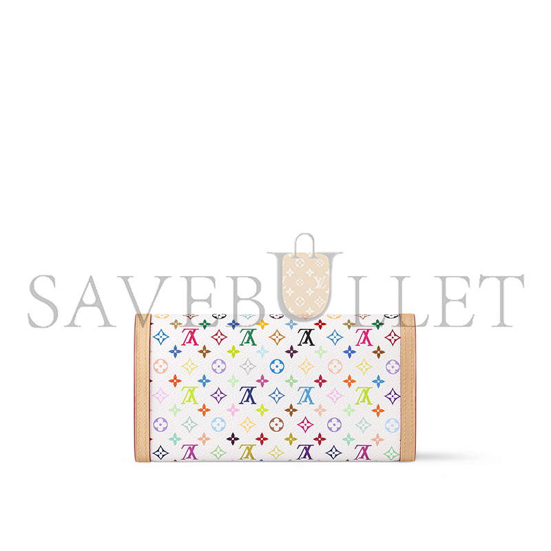 l**is V*t*n murakami lv x tm sarah wallet m13397 (19*10*2cm)